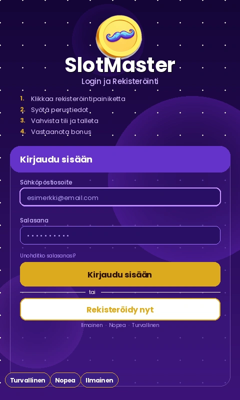 SlotMaster Login